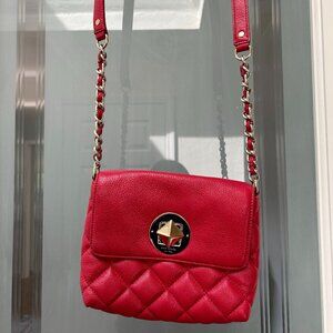 Kate Spade red crossbody bag